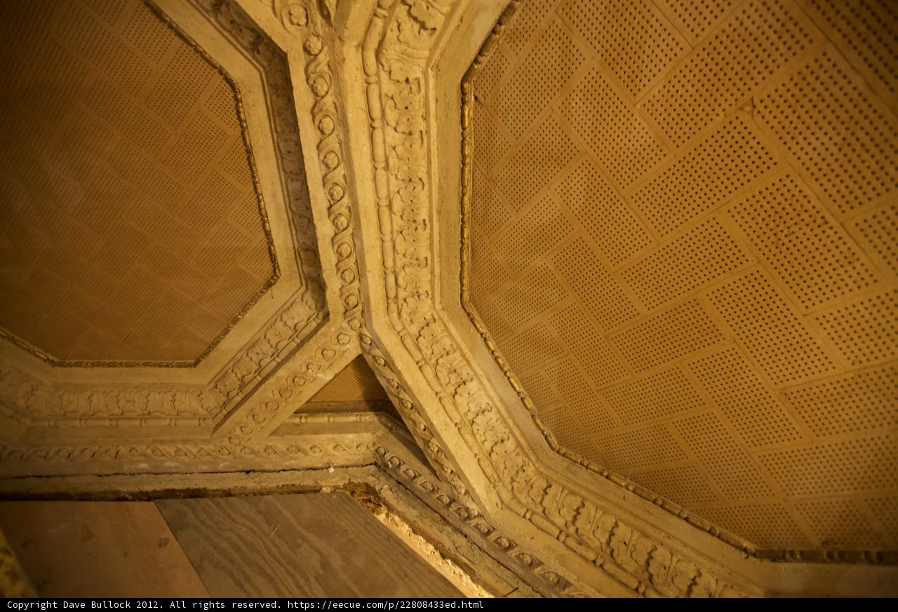 The Majestic Ceiling of the Grand Ballroom