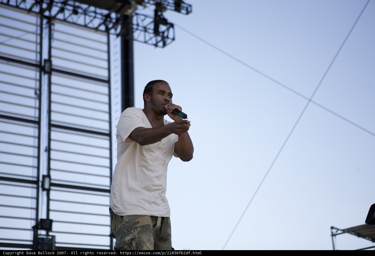 Pharoahe Monch's Outdoor Performance at Coachella 2007