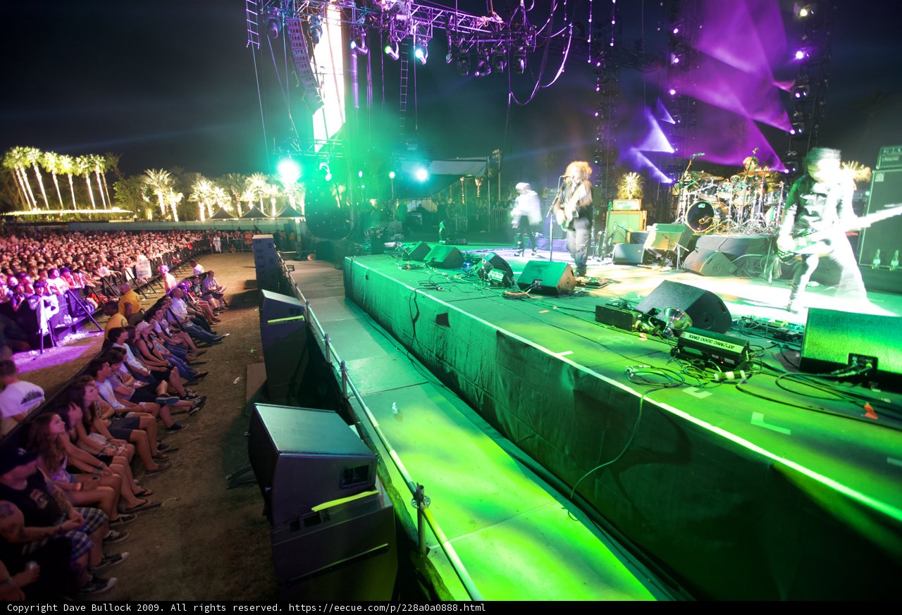 Rocking the Night Away at Coachella 2009