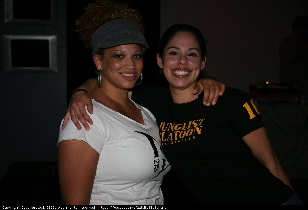 Two Happy Women in Matching T-Shirts