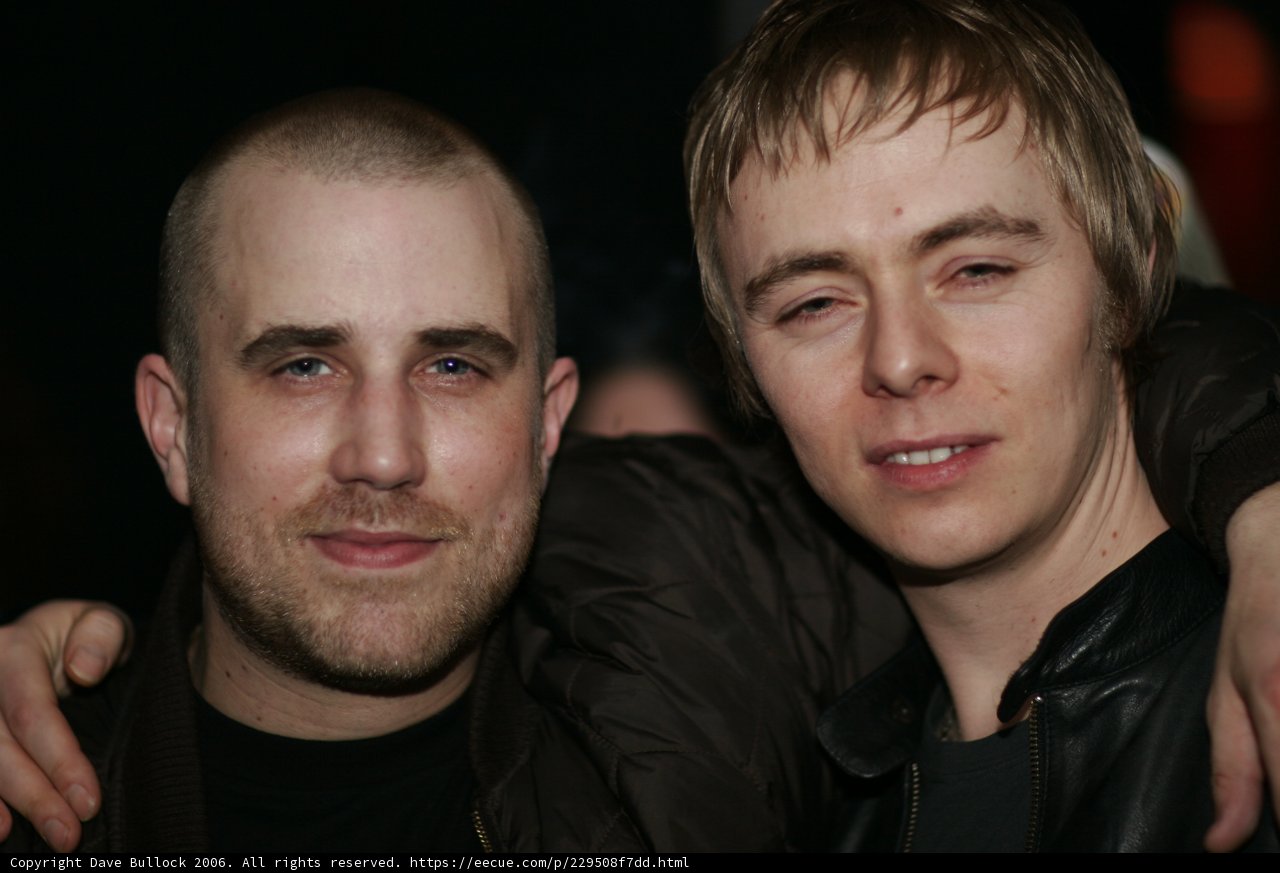 Danny J and Friend Take a Stylish Snapshot