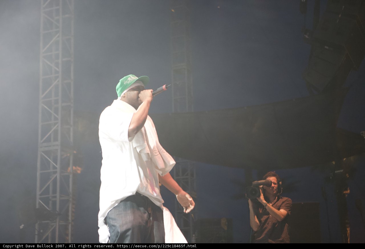 Entertainer on Stage, Coachella 2007