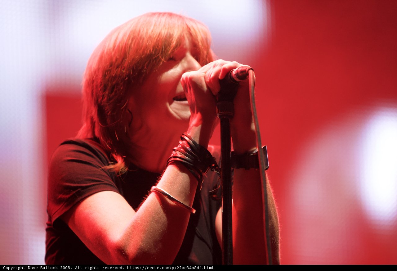 The Red-Headed Singer at Coachella
