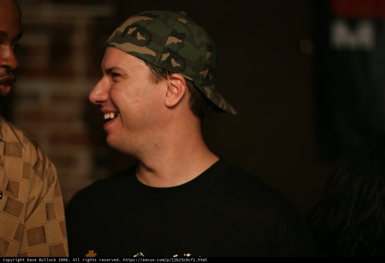 Hat and Black Shirt