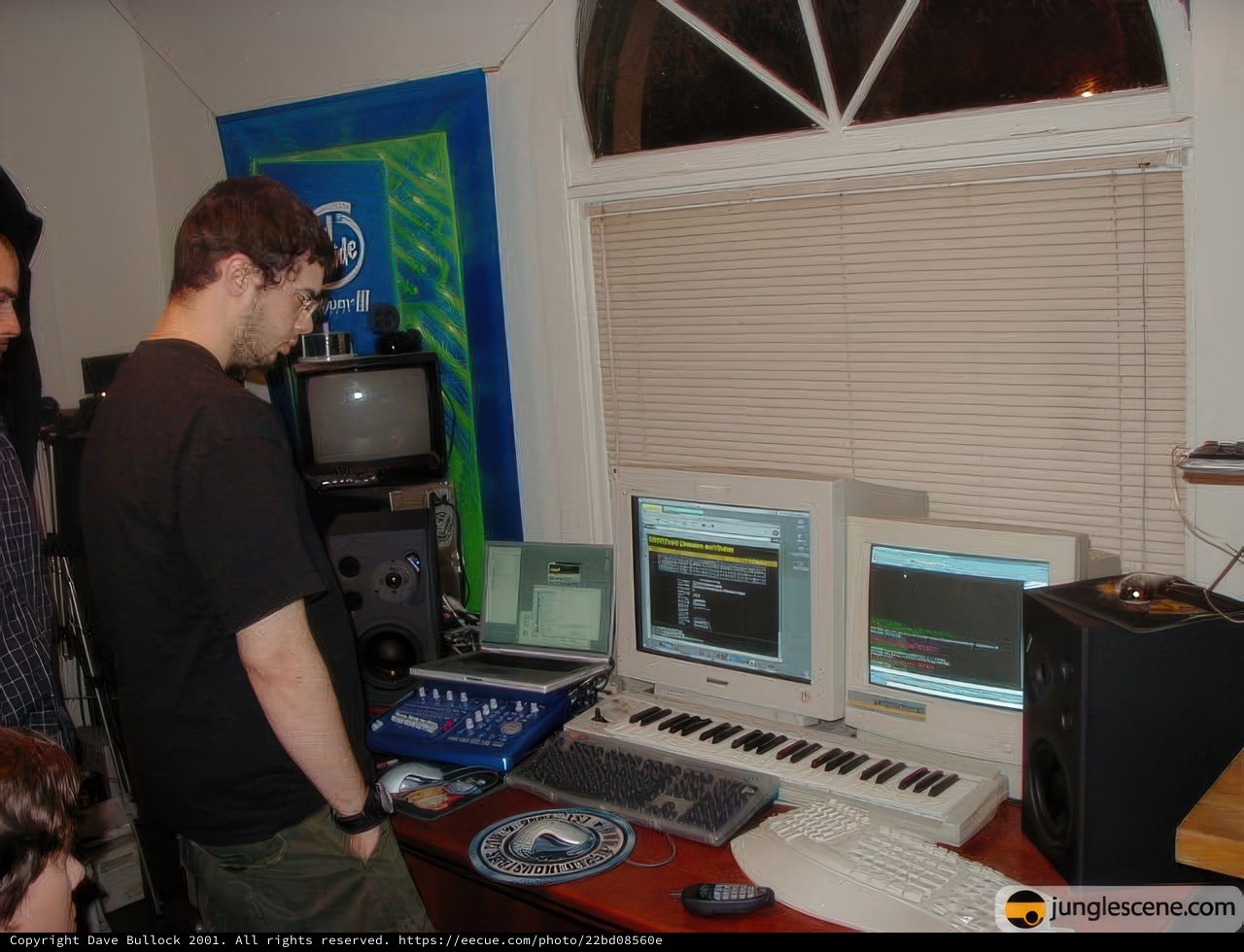 Man in the Music Studio