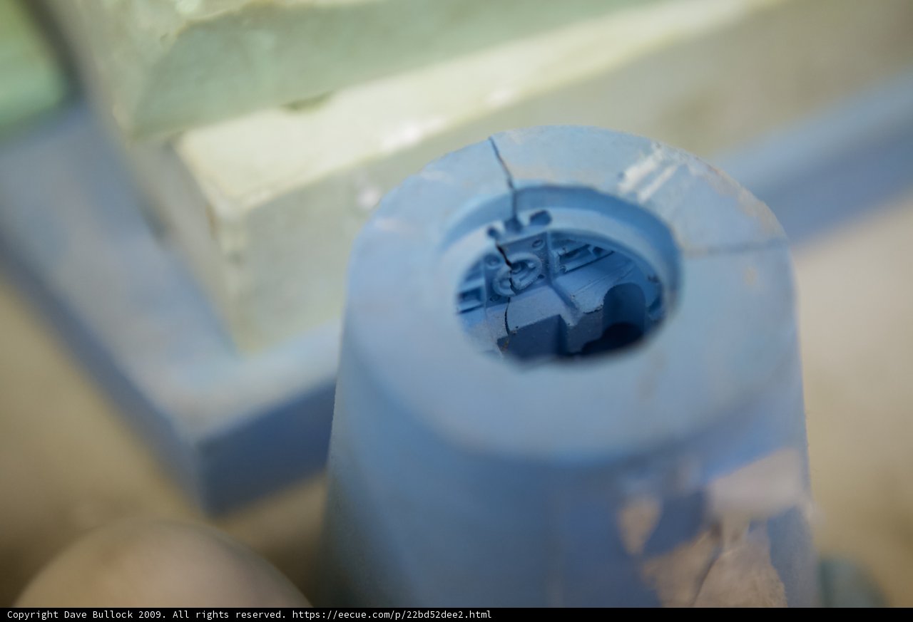 Blue Plastic Helmet