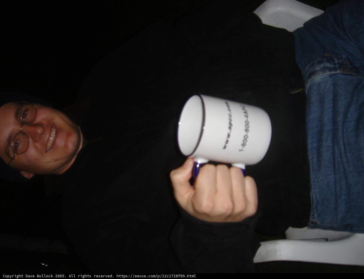 Relaxing With a Cup of Joe