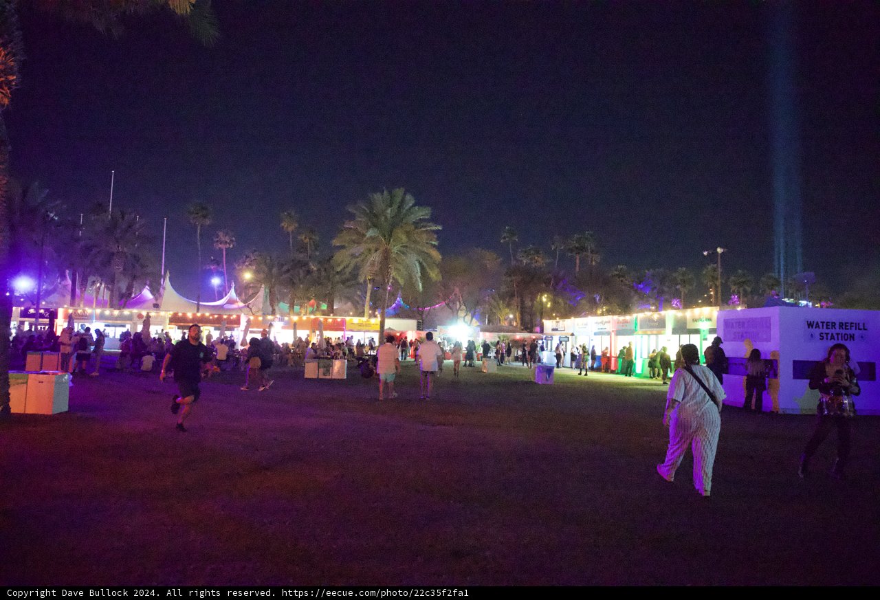 Energetic Nights at Coachella 2024: Urban Oasis