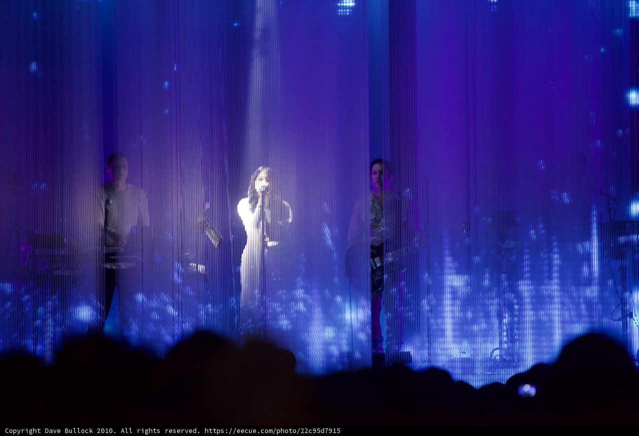 Trent Reznor and the Crowd at Coachella