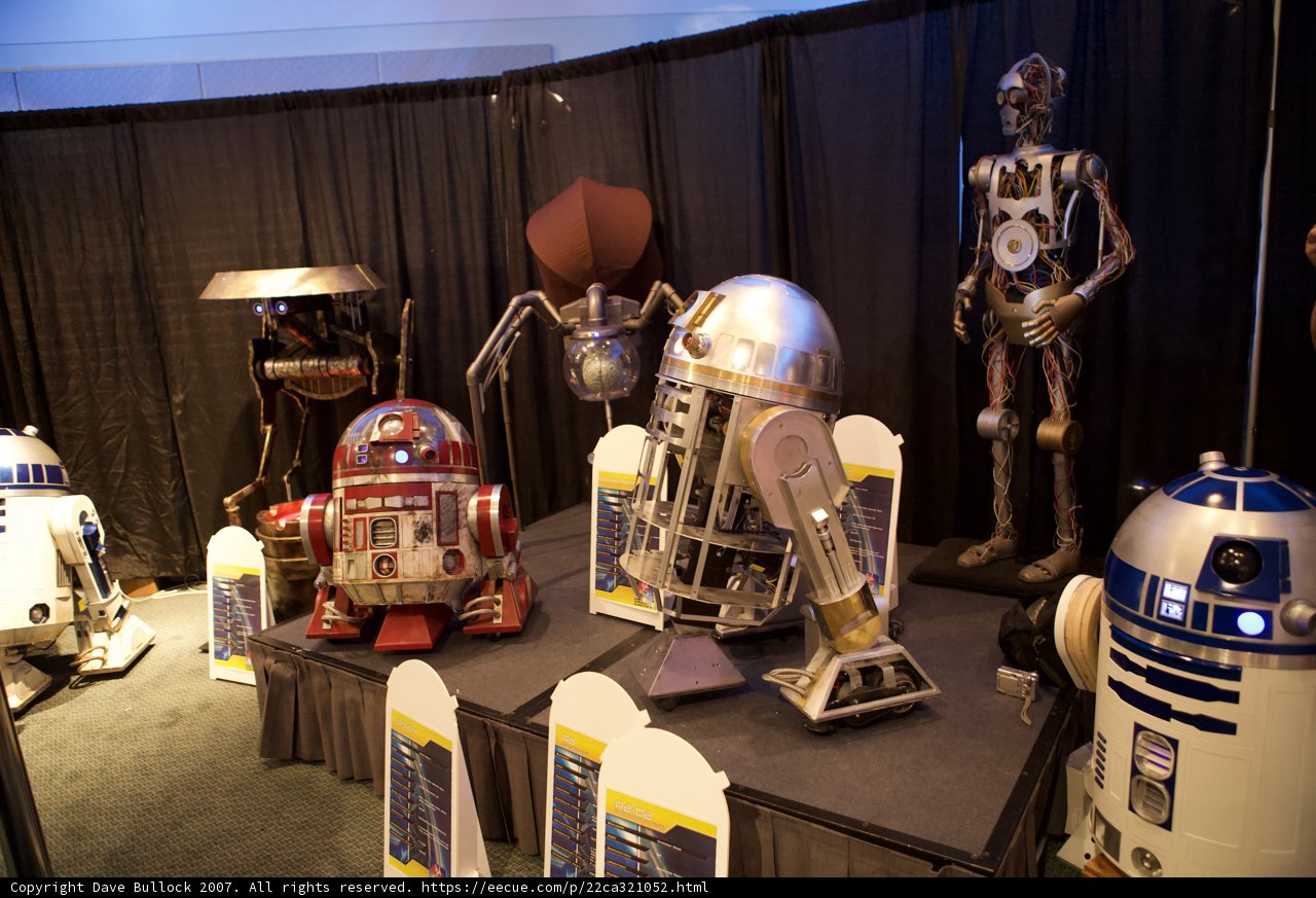 Futuristic Football Game at the Star Wars Exhibit