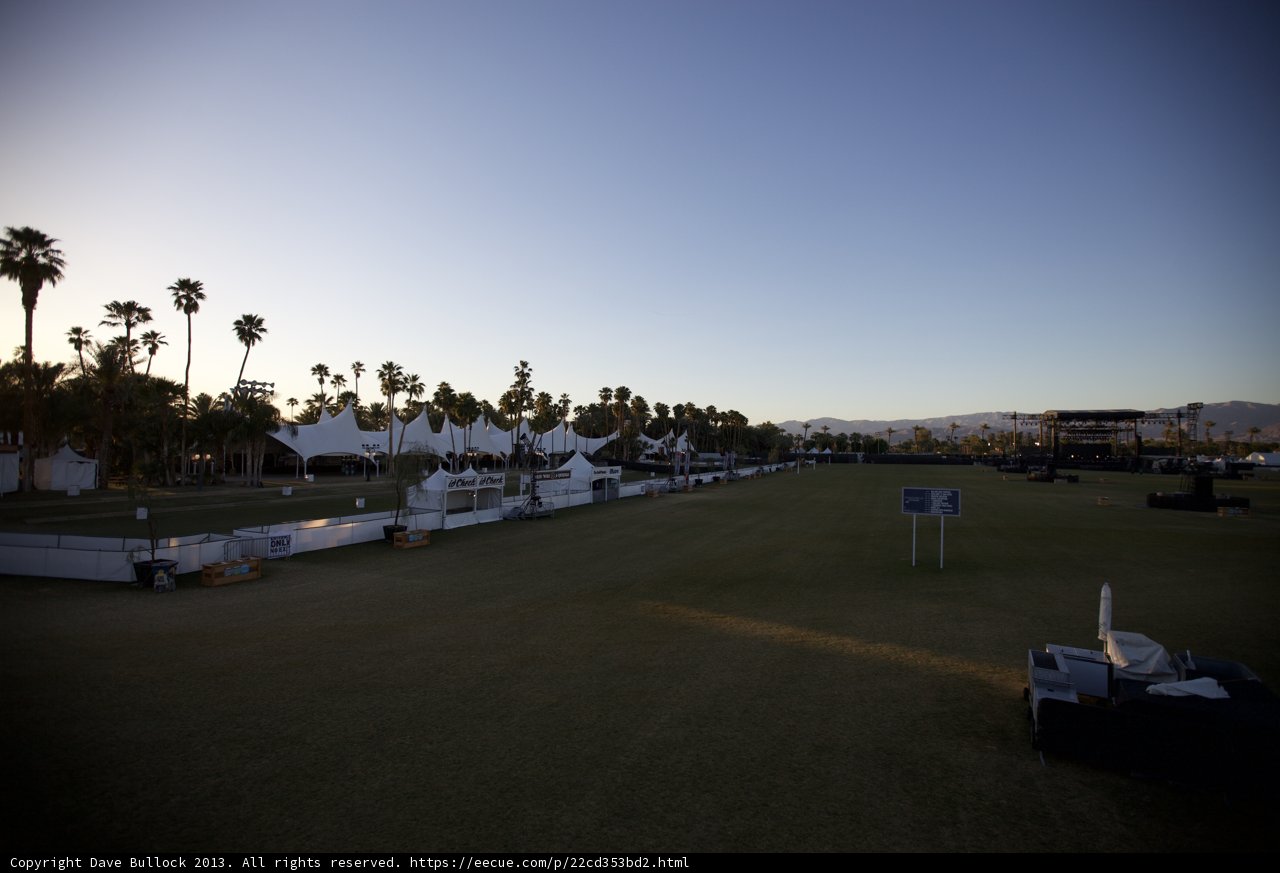Sunset at the Golf Course