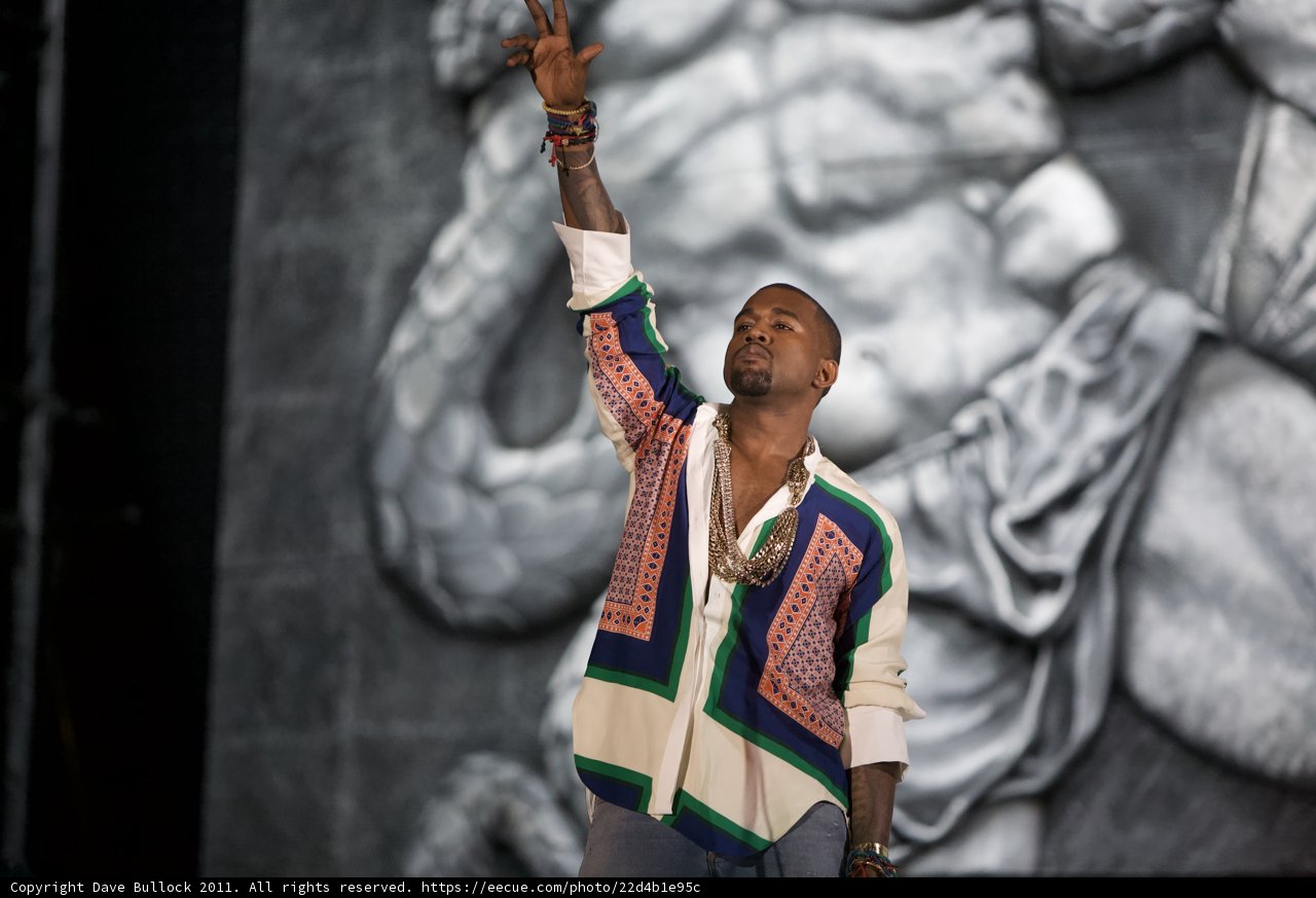 Kanye West rocks the stage at Coachella 2011
