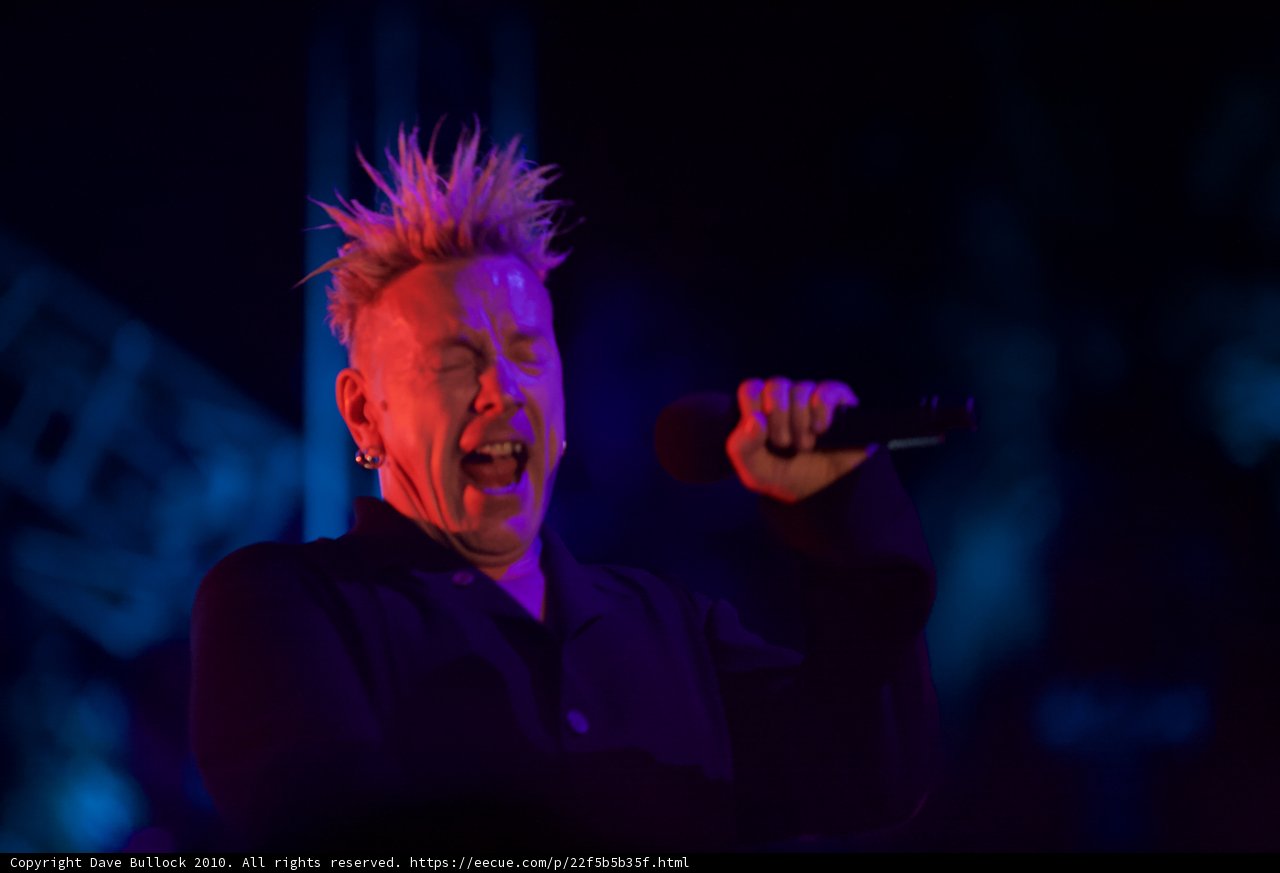 Punk Rocker on Stage