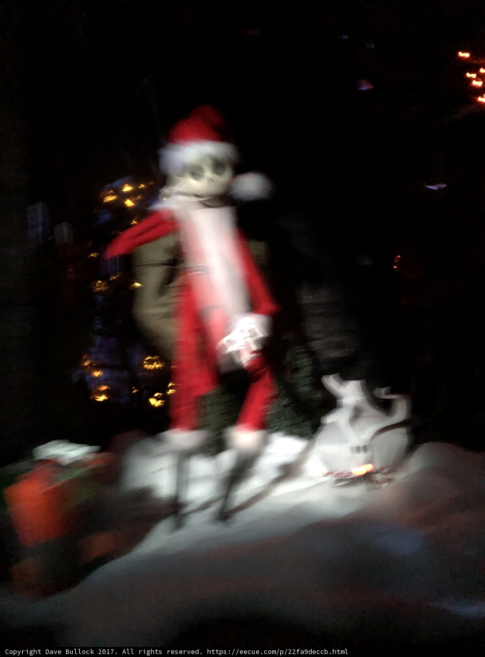 A Festive Christmas Tree with Santa Claus in the Snow