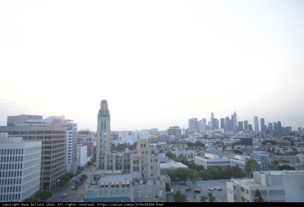 Cityscape View from High-Rise Building