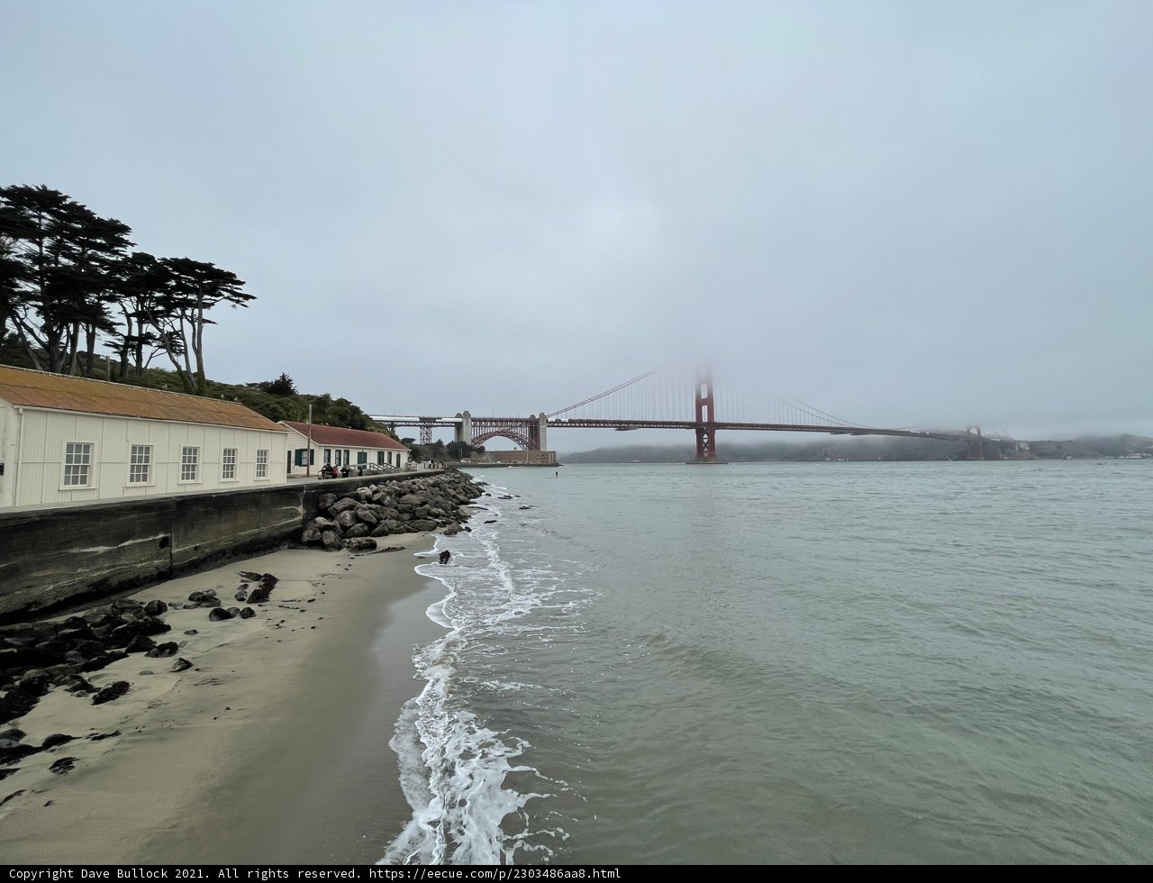 Foggy Enchantment at Golden Gate Bridge