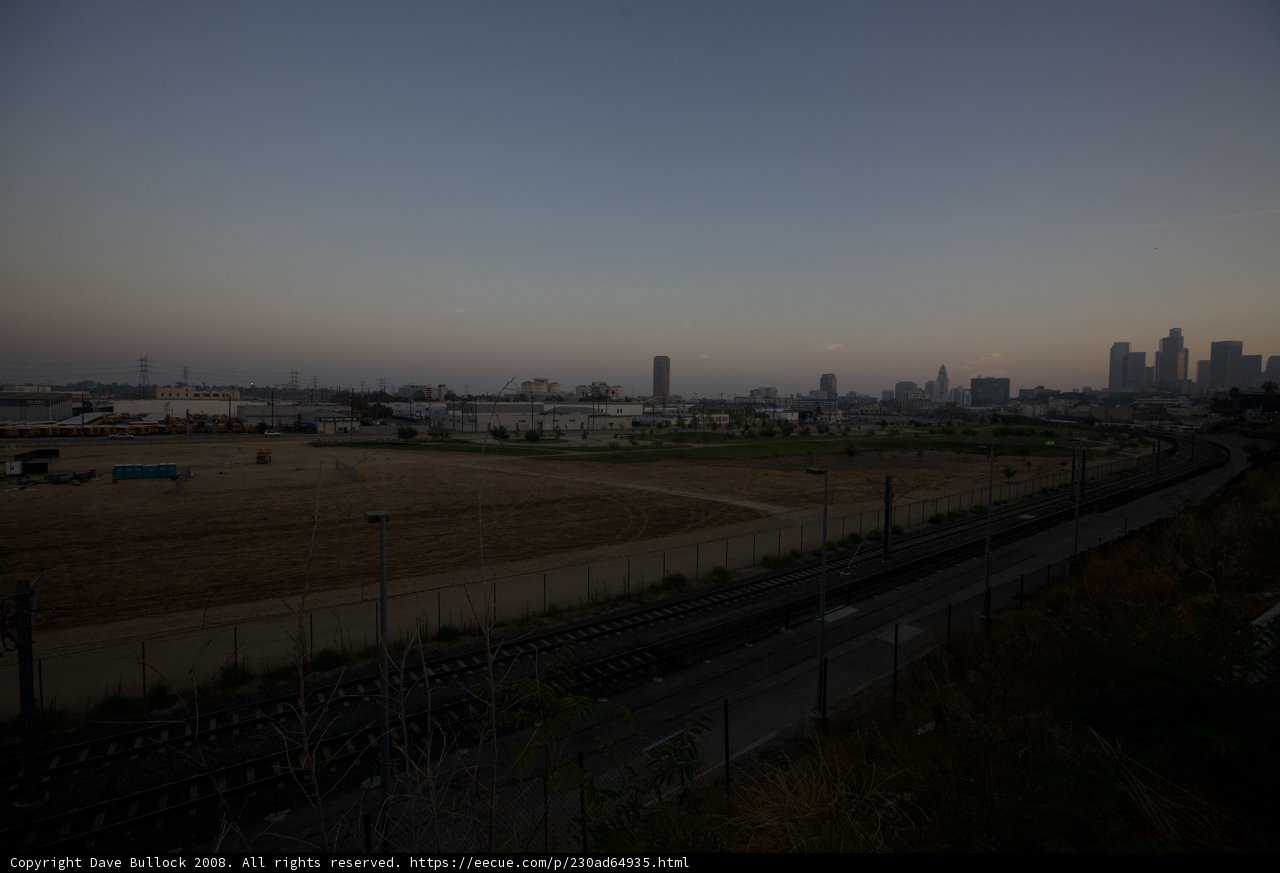 Los Angeles Cityscape from the West Side