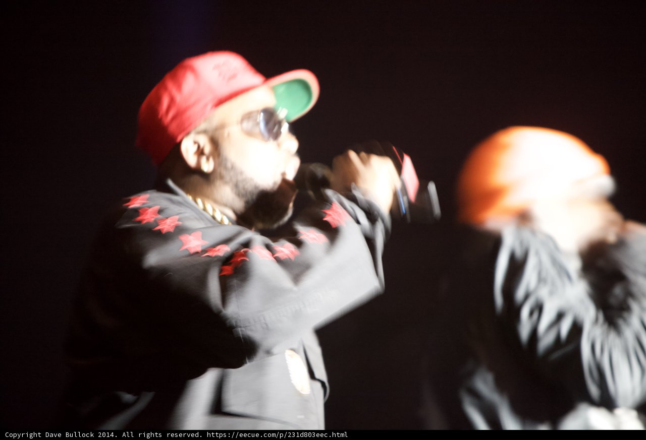 Red-Hatted Duo on Coachella Stage