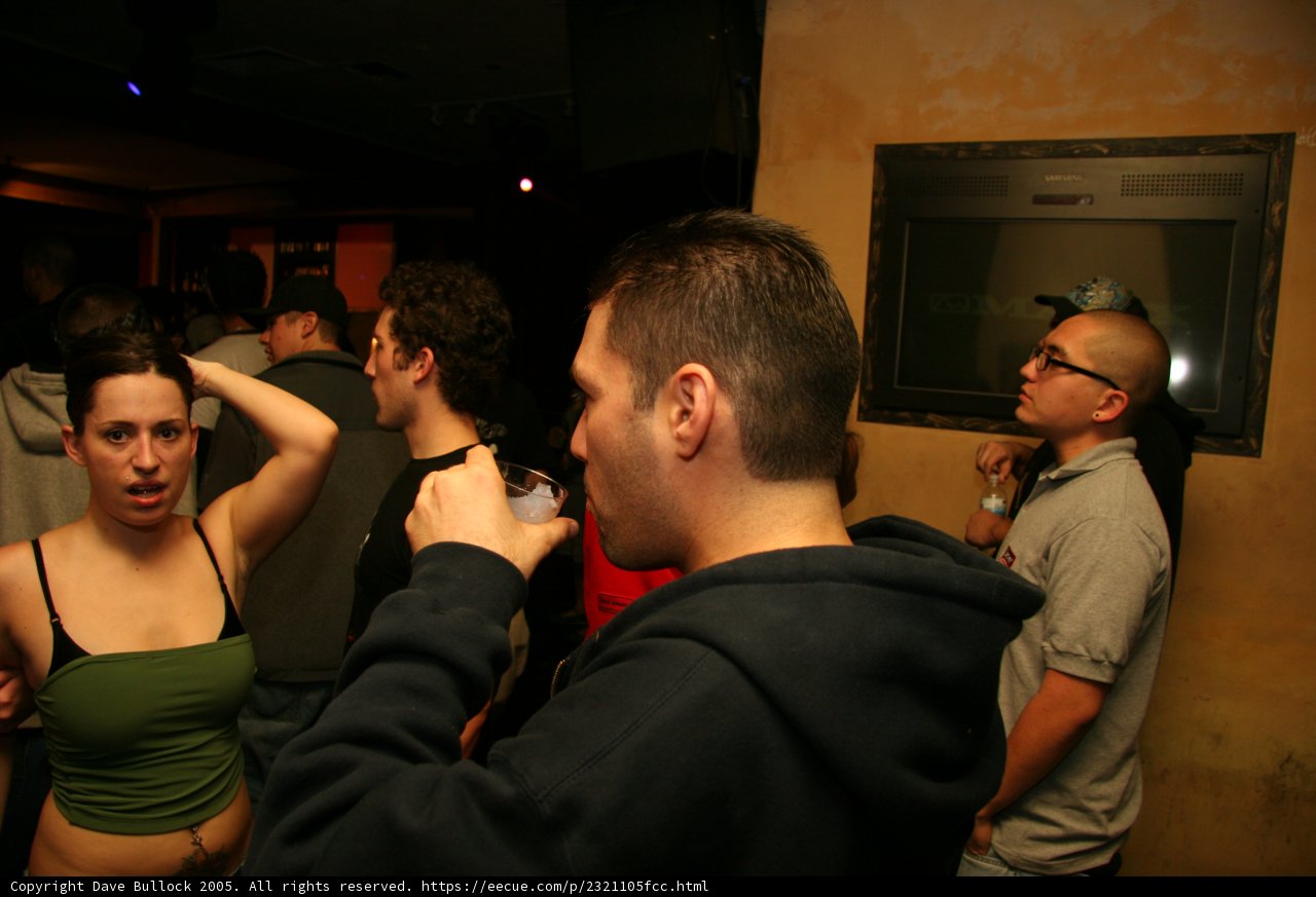 Nightlife Drinking in a Crowded Club
