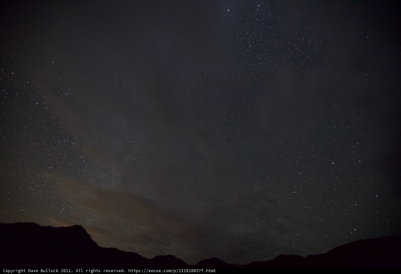 Stargazing in the Desert