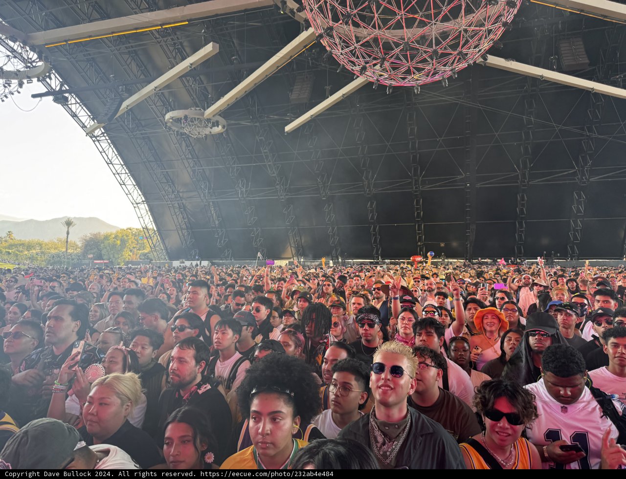 Electric Vibes: A Night Under the Lights at Coachella 2024
