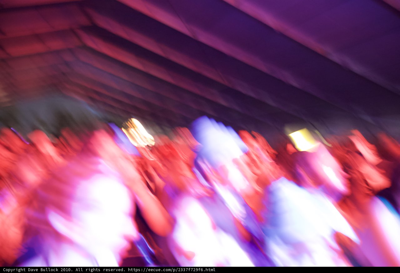 Disco Nightclub Crowd