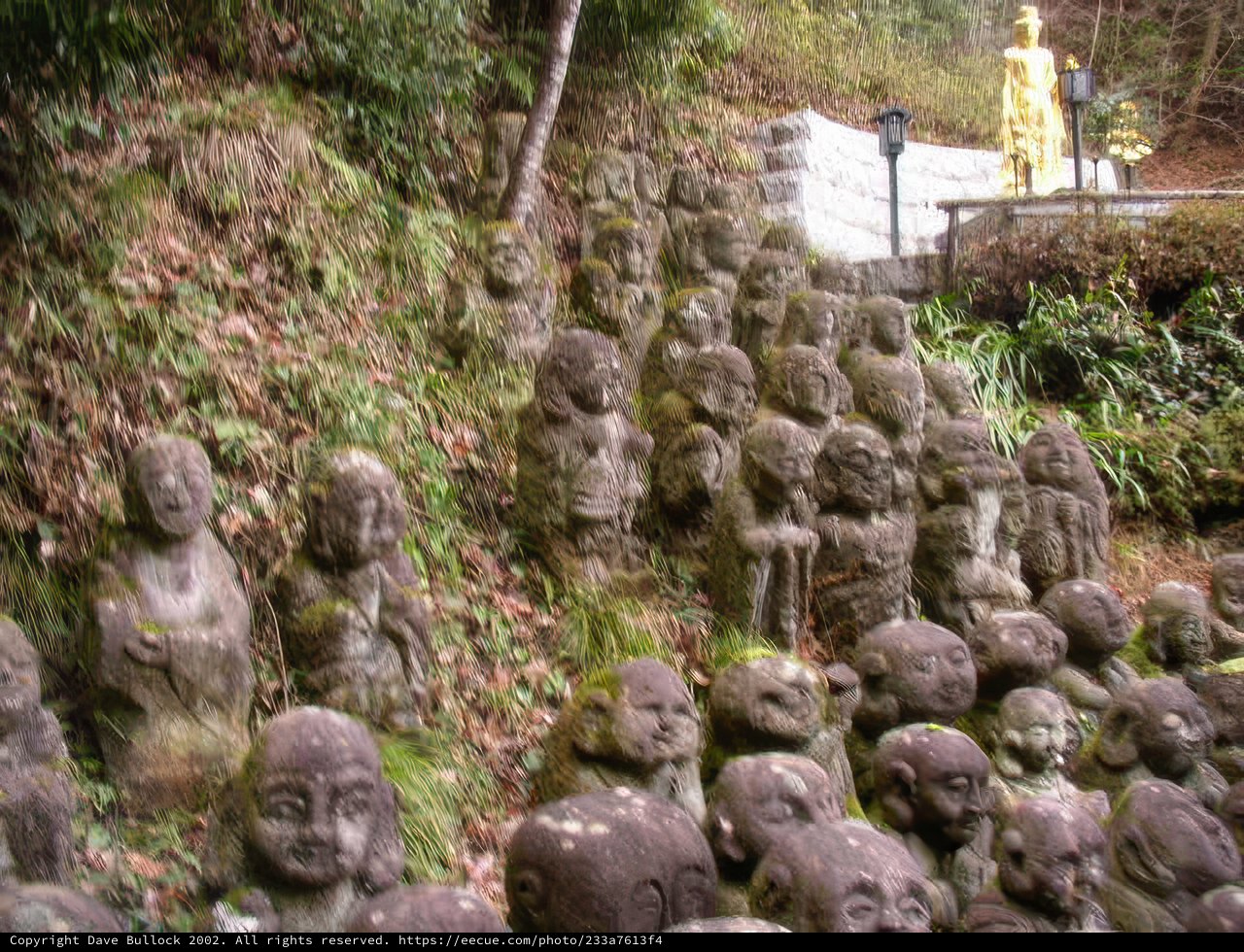 Stone Statues Stand Guard