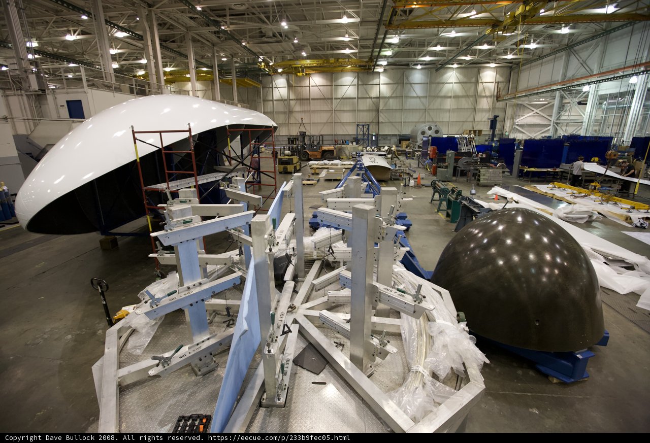 Building a White Dome in the Factory