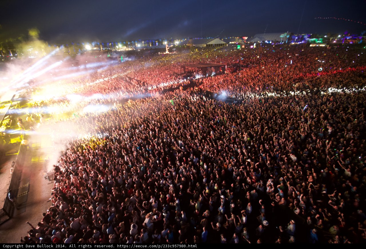 Rocking the Night Away at Coachella