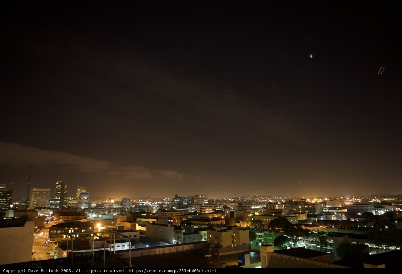 Illuminated Cityscape
