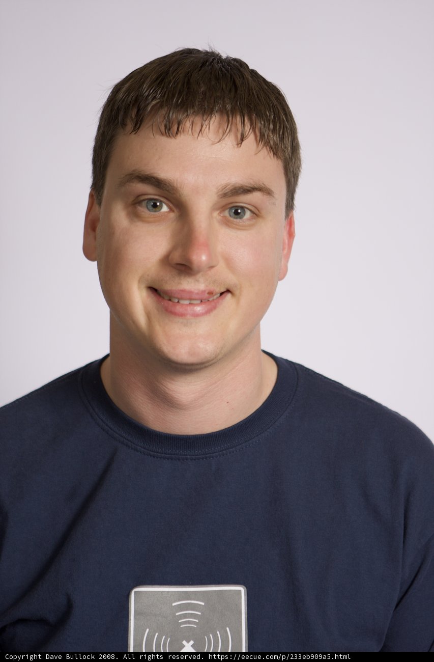 Blue Shirt Portrait