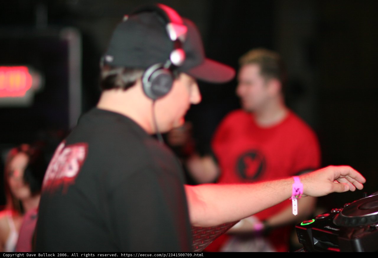 The Deejay in Black