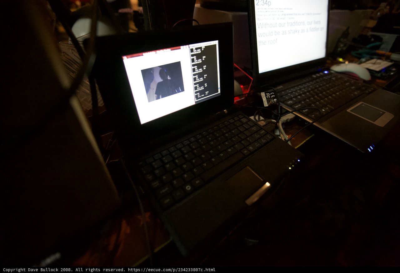 Two Laptops on a Table