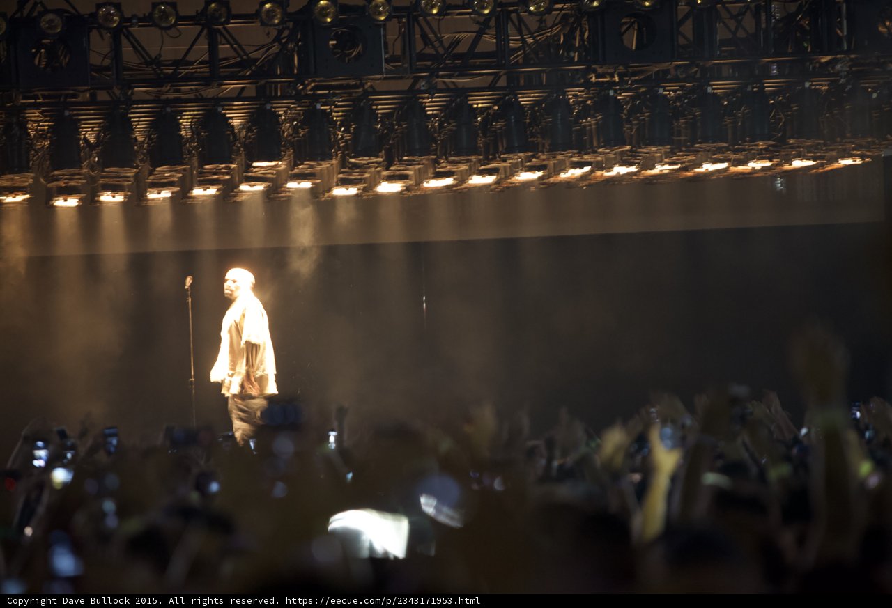 Kanye West Mic Stand Profile