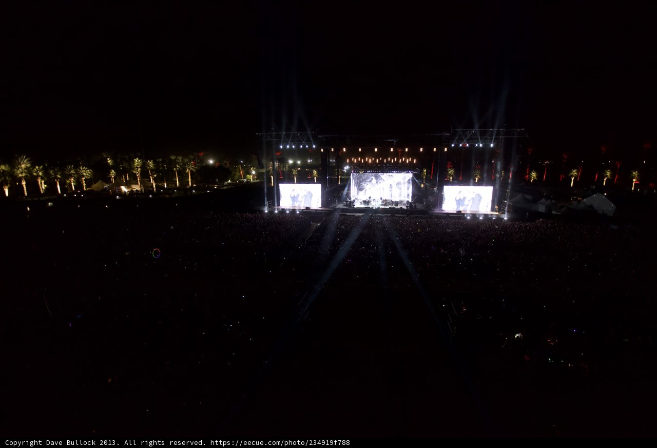 Lights Up at Coachella