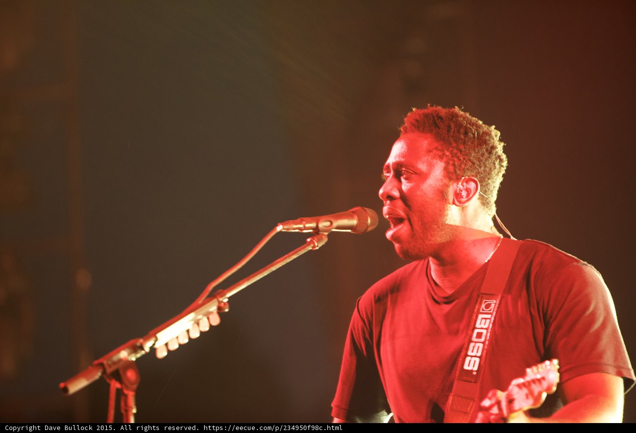 Kele Okereke Singing