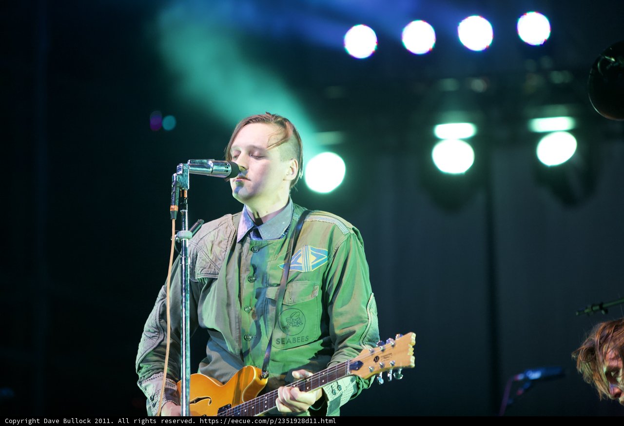 Rocking the Stage in Military Uniform