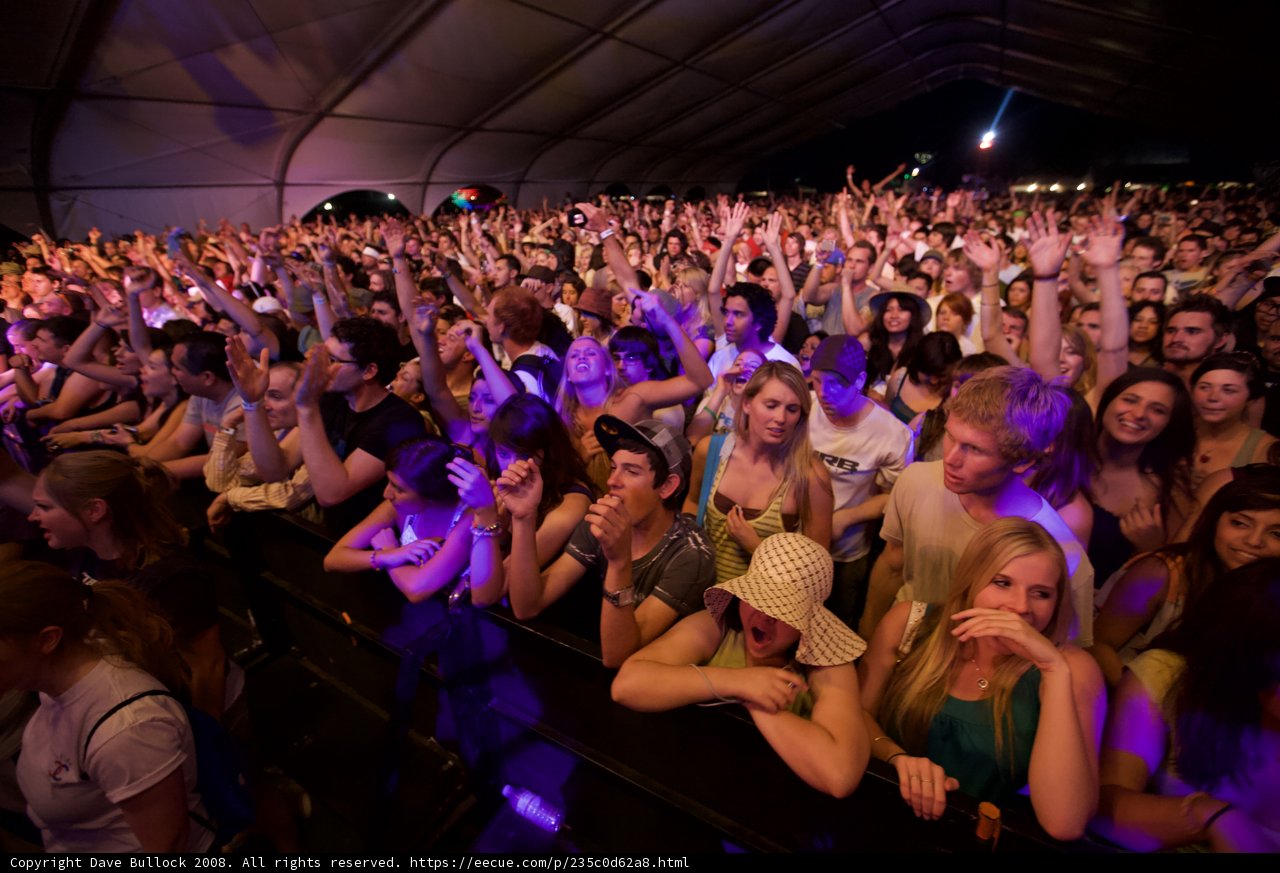 Coachella 2008: A Night of Music, Fun and Crowds