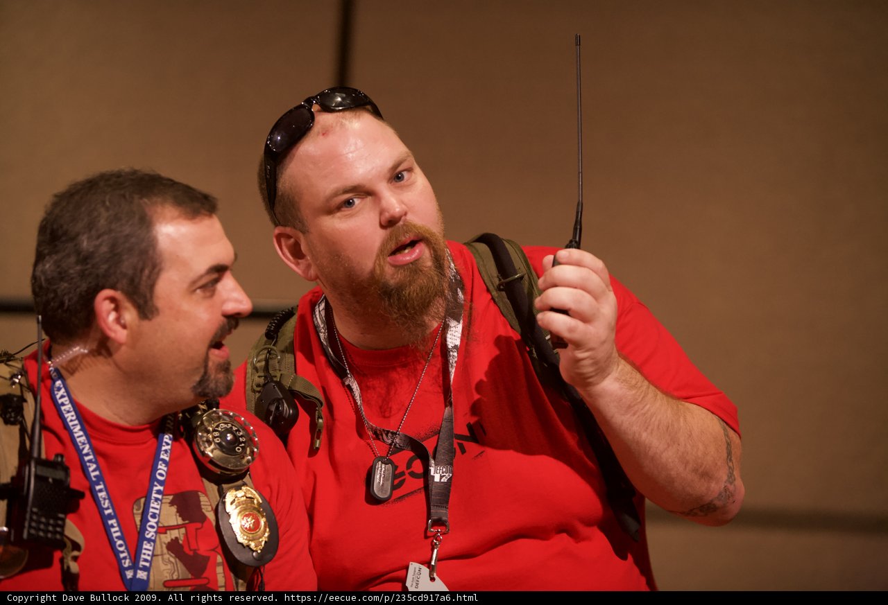 Red Shirt Radio Holders