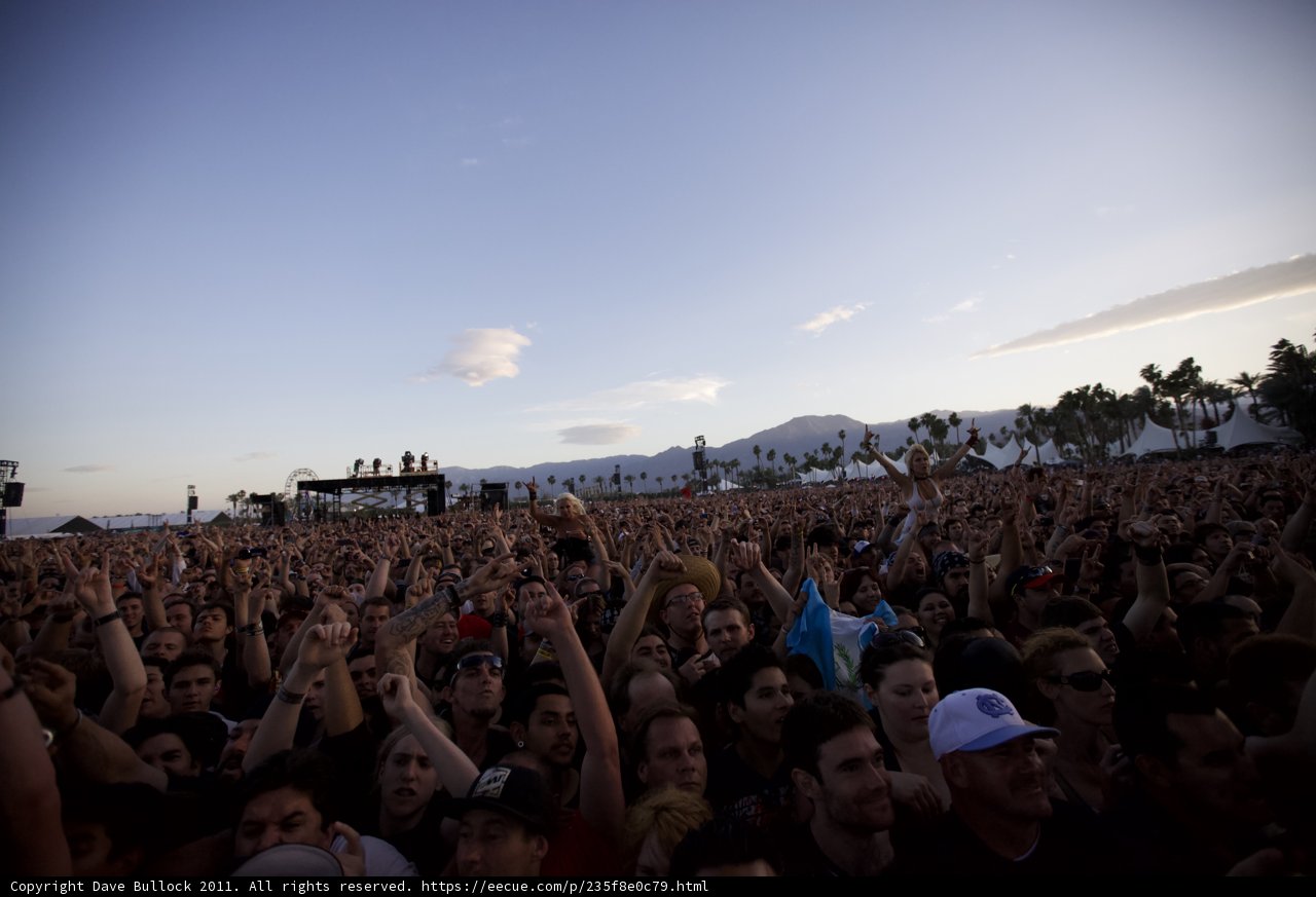 Big Four Festival Crowd Rocks Out