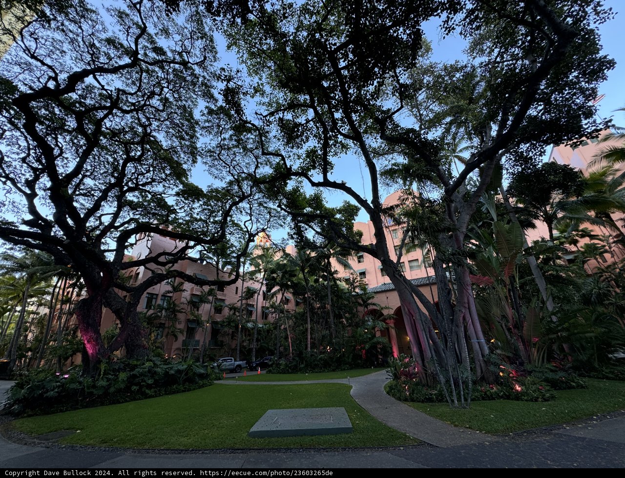 Twilight Tranquility at The Royal Hawaiian