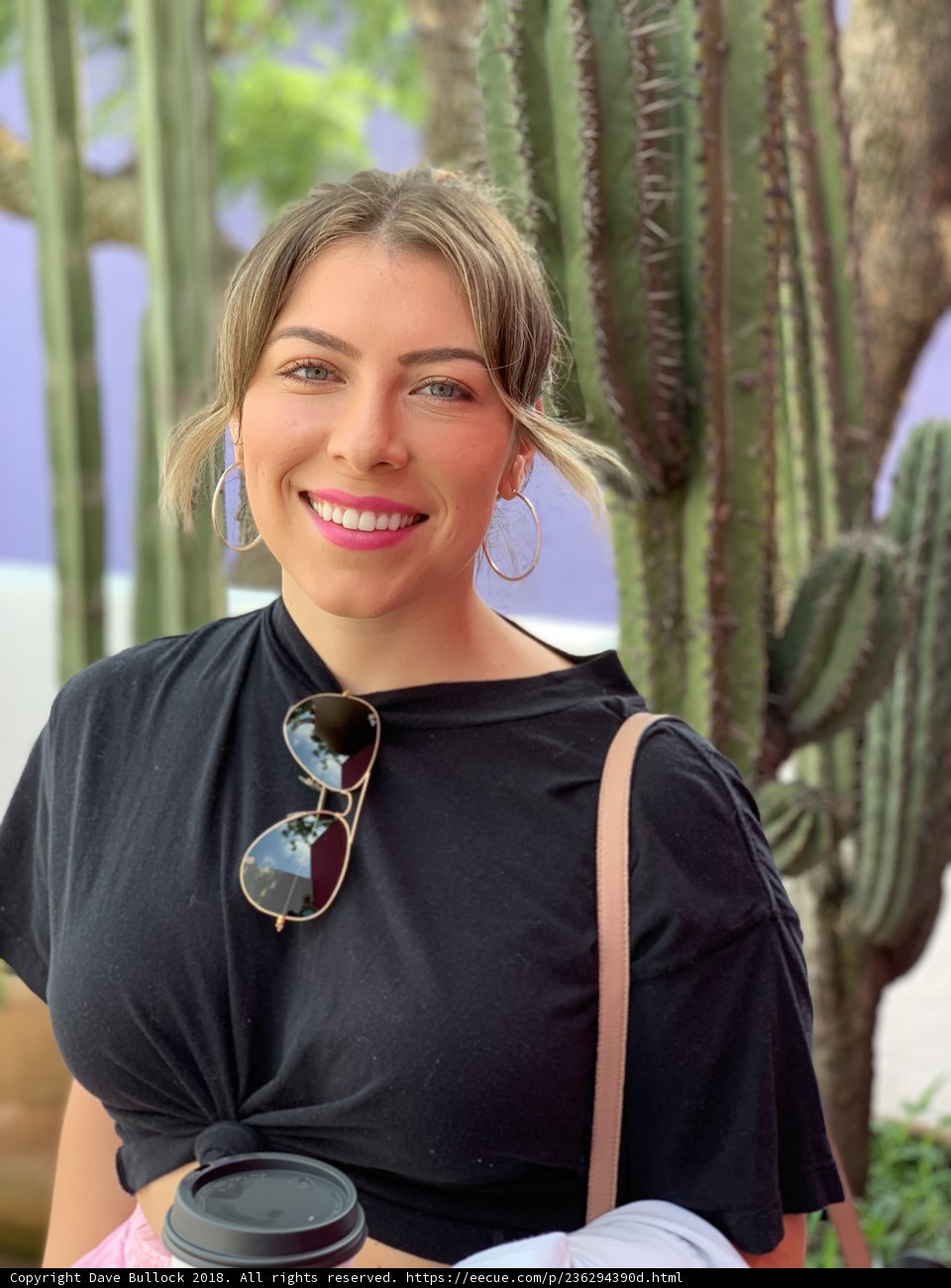 Sunny Smiles with a Cactus Cup