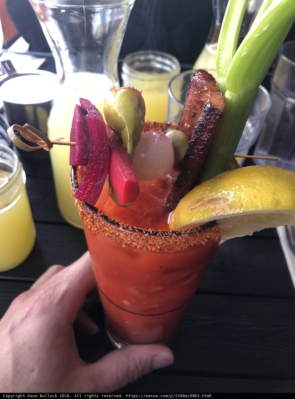 Bloody Pickle Cocktail