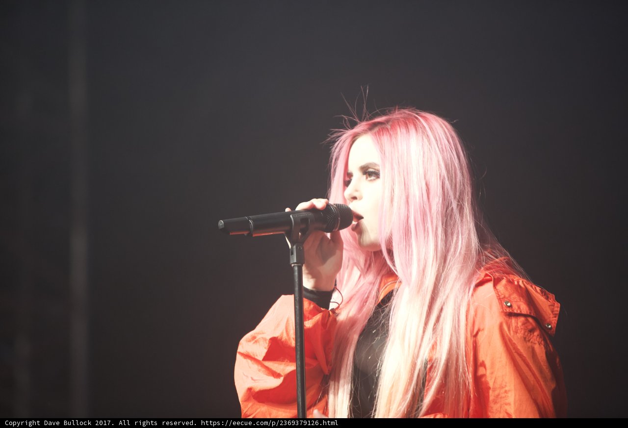 Pink-Haired Singer Takes Stage at Coachella