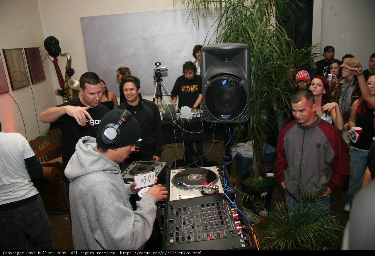 DJ Set in Full Swing