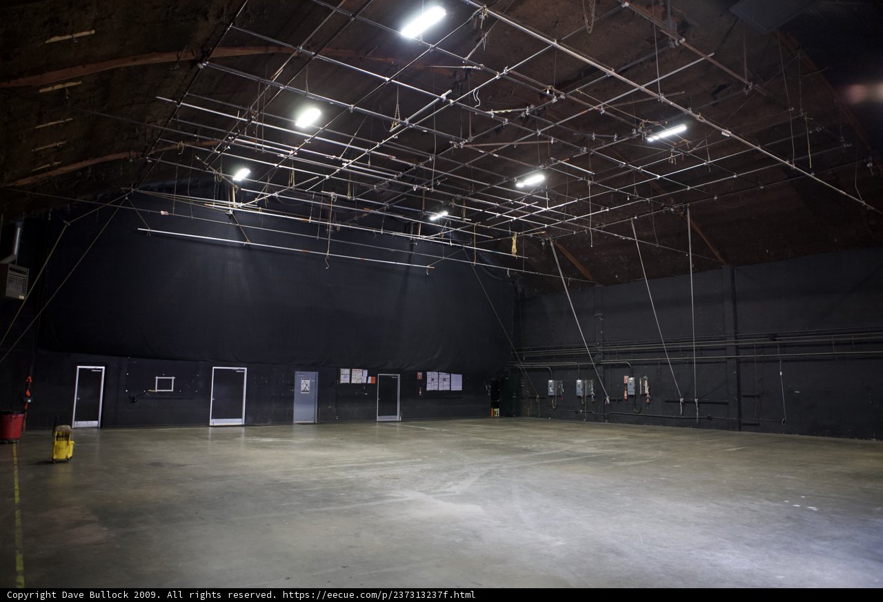 The Hangar's Illuminated Void