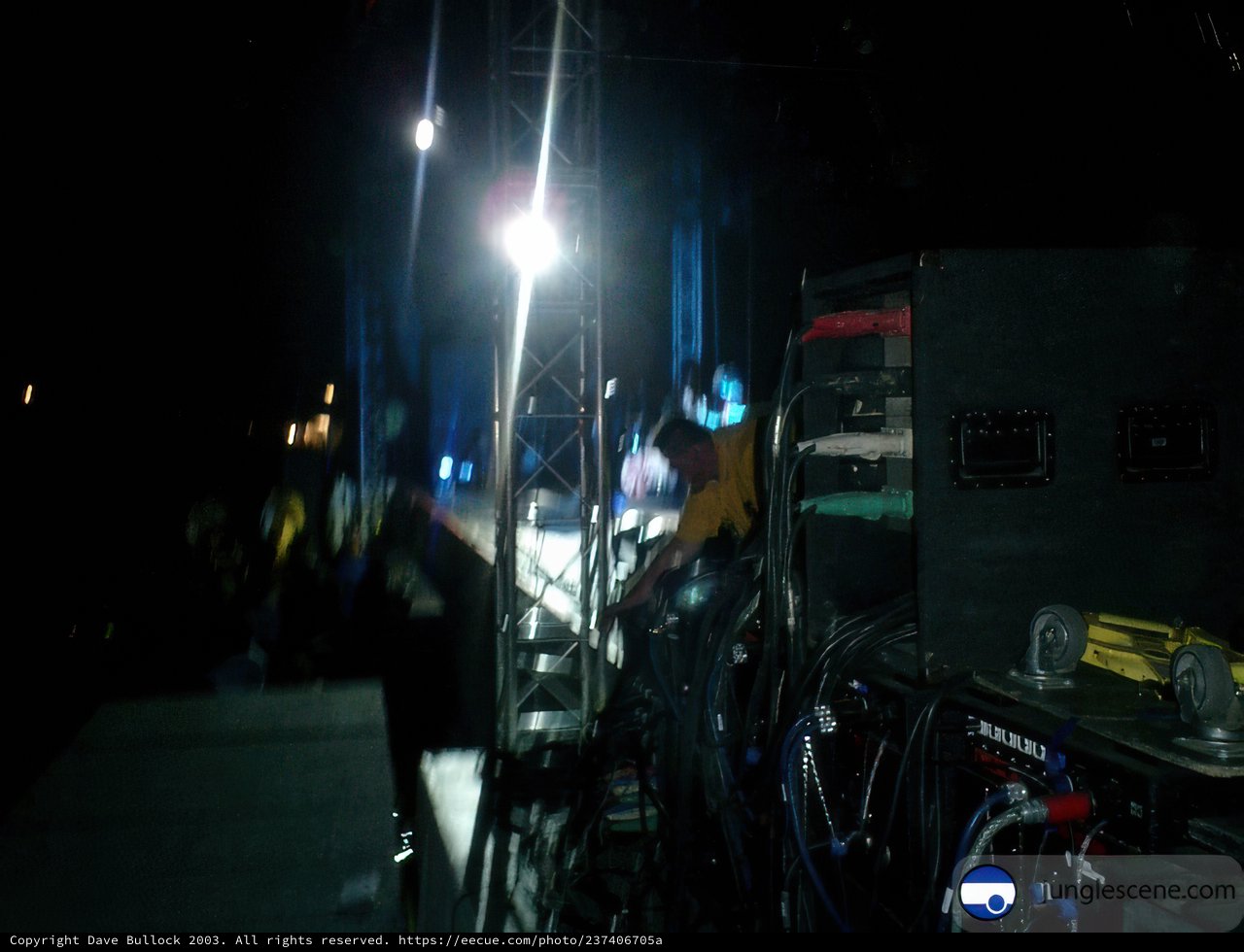 Electrifying Concert Lights Up the Night Sky