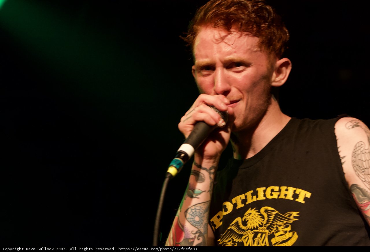 Tattooed Singer Takes the Stage
