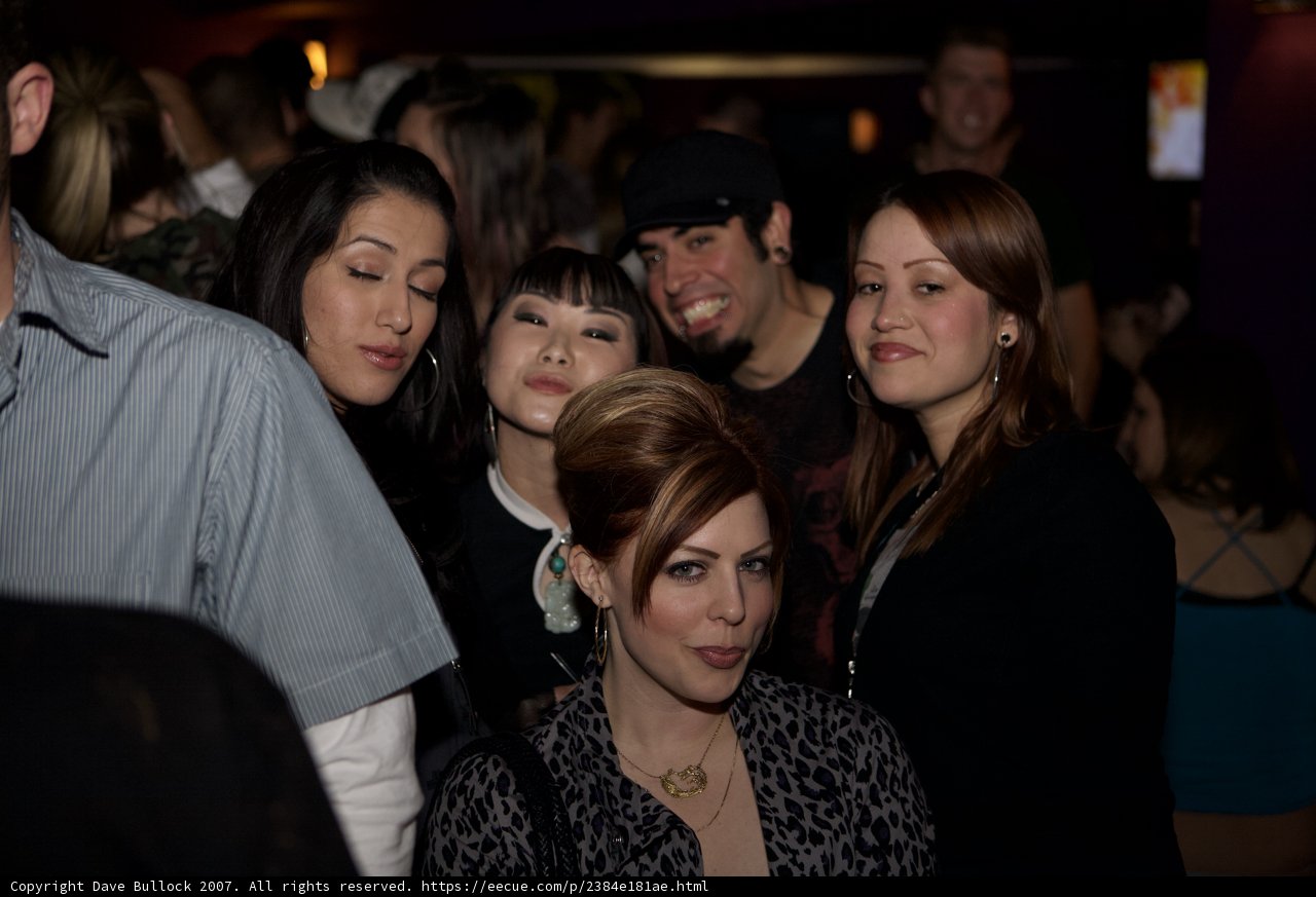 Nightclub Fun with the Ladies