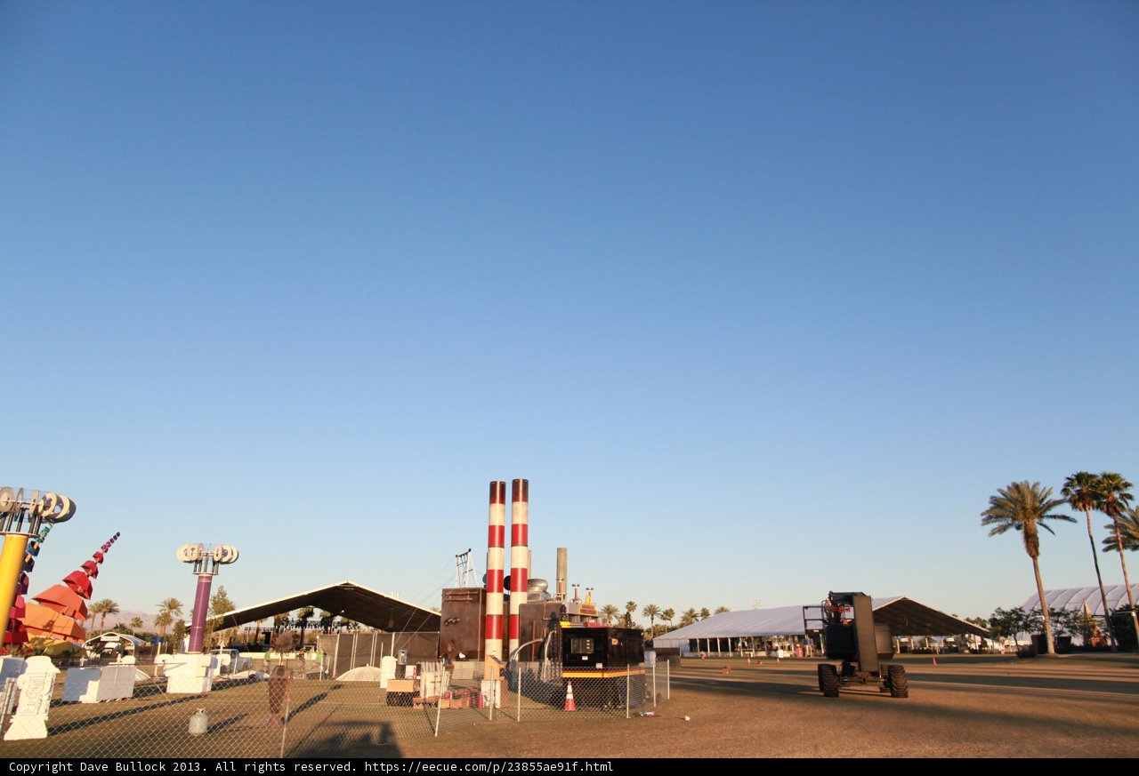 Majestic Tent in the Middle of Coachella